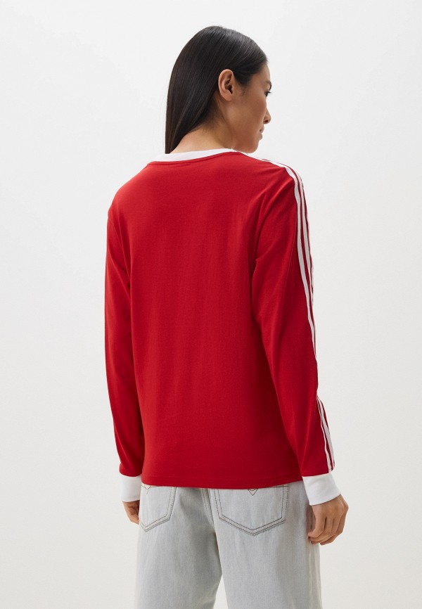Лонгслив adidas Originals 3S REGULAR LS, цвет: красный, RTLADW677301 ...