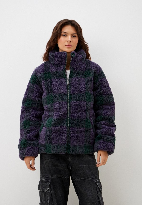 Vans Куртка меховая - Foundry Plaid High Pile Puff - фото 1