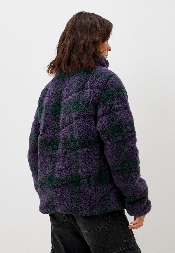 Vans Куртка меховая - Foundry Plaid High Pile Puff - фото 3