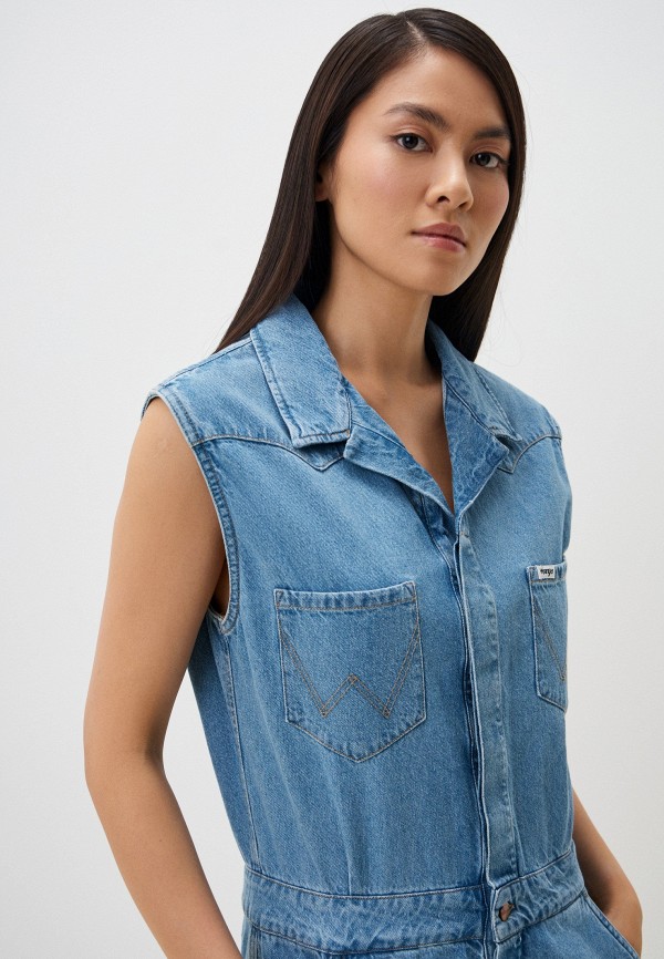 Wrangler Комбинезон джинсовый - фото 4