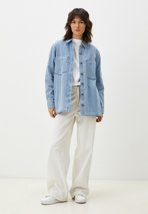 Volcom Рубашка джинсовая - Chill Trap Shacket - фото 2