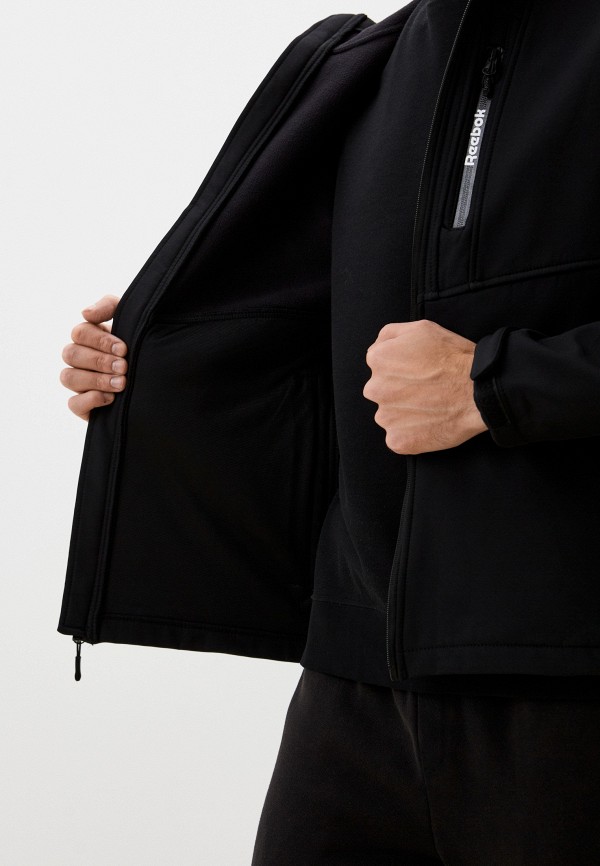 Reebok Ветровка - Q4D SOFTSHELL JACKET - фото 4