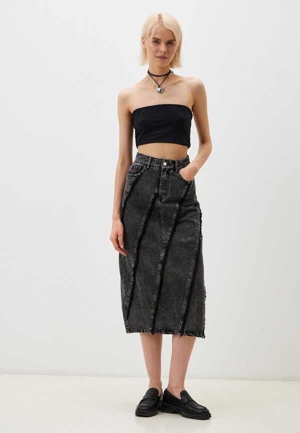 Diverius Юбка джинсовая - фото 2