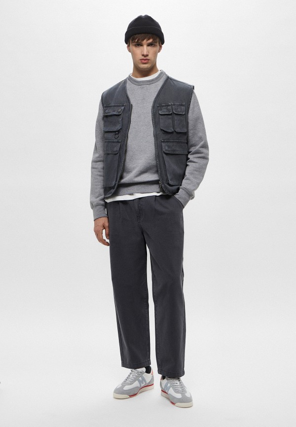 Mademan Жилет джинсовый - фото 2