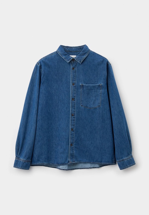 Mademan Рубашка джинсовая - фото 6