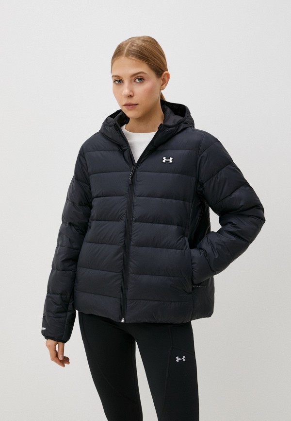 Пуховик Under Armour LEGEND DOWN HOODED JACKET, цвет: черный ...