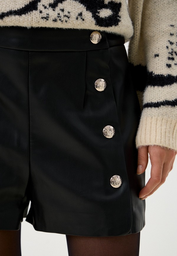 Morgan Шорты кожаные - фото 4