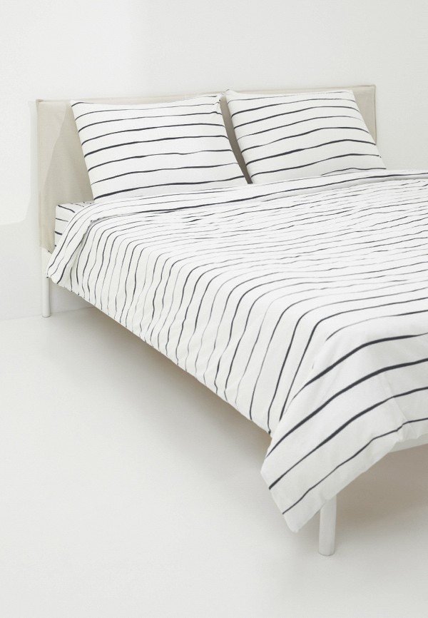 Lamoda Home Постельное белье Евро - Перкаль, без простыни - фото 3