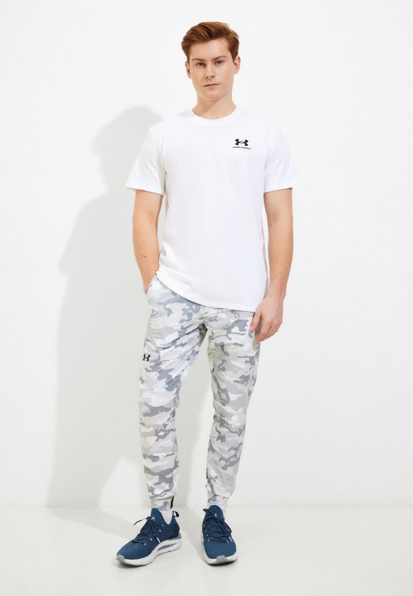 Under Armour Футболка - UA M LOGO EMB HEAVYWEIGHT SS - фото 2