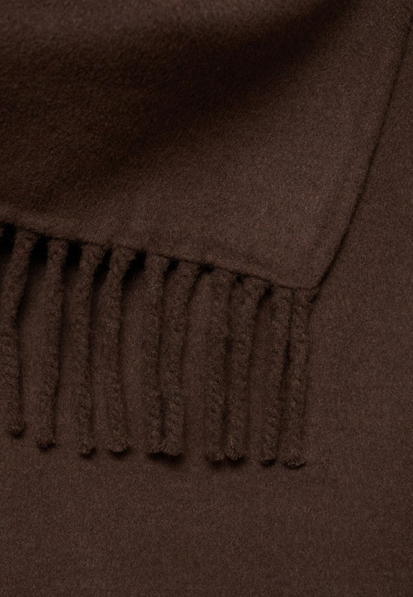 Mango Пальто двубортное - CHOCO - фото 6