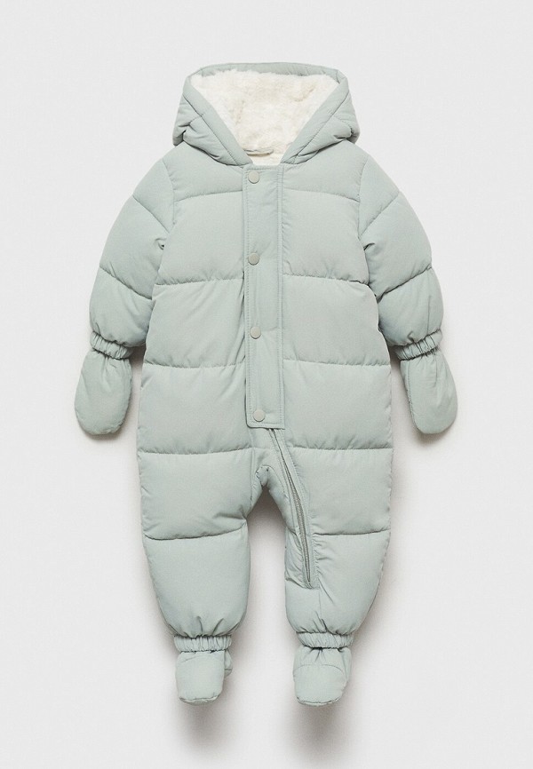 Mango Kids Комбинезон утепленный, варежки и пинетки - OVERALL - фото 1