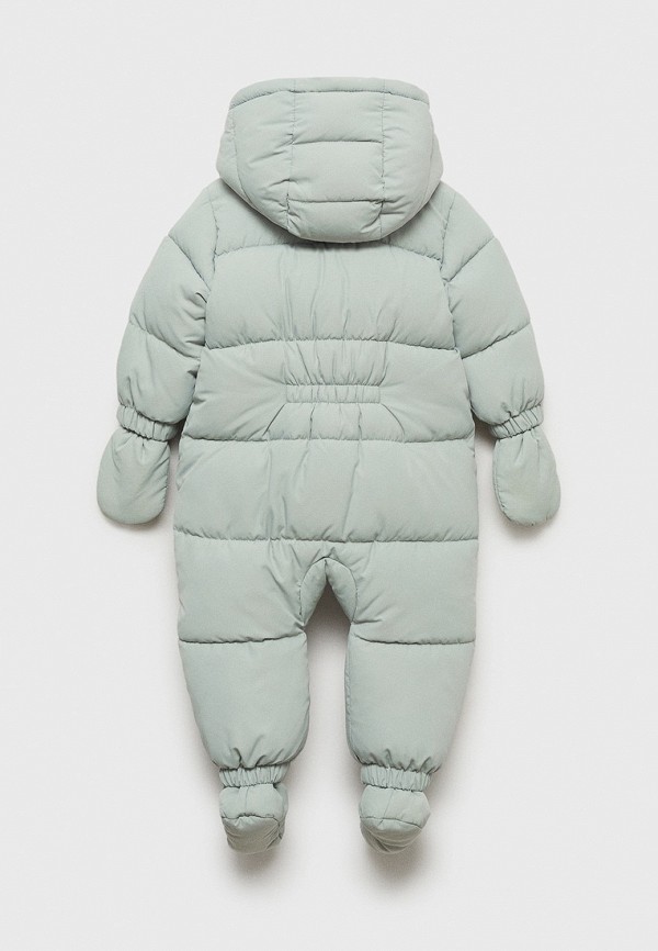 Mango Kids Комбинезон утепленный, варежки и пинетки - OVERALL - фото 2