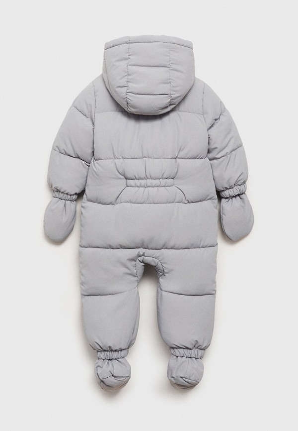Mango Kids Комбинезон утепленный, варежки и пинетки - OVERALL - фото 2