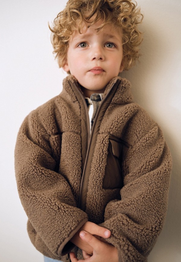 Mango Kids Куртка меховая - JORGEB - фото 1