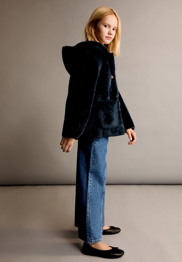 Mango Kids Куртка меховая - STEFY - фото 5