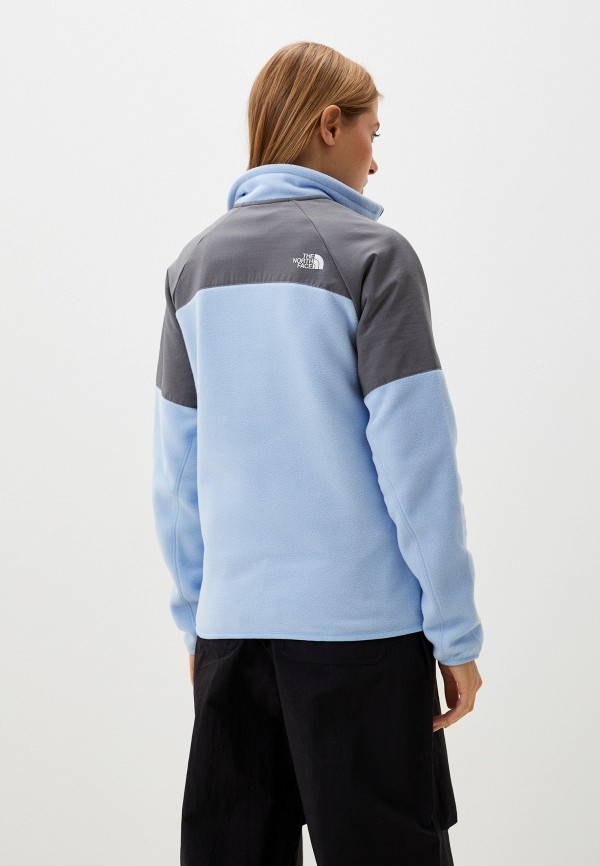 Олимпийка The North Face Glacier Heavyweight 1/2 Zip, цвет: голубой ...