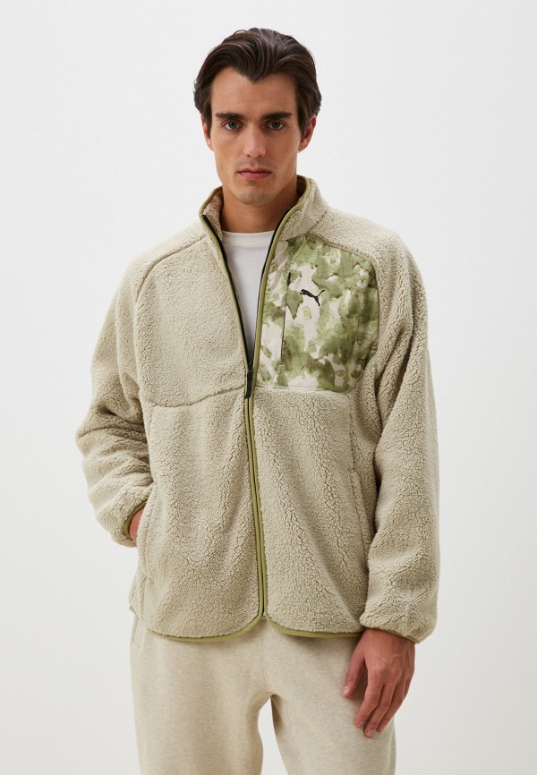 PUMA Олимпийка - PUMATECH HIKING IS A TEAM SPORT Sherpa Track Jacket - фото 1