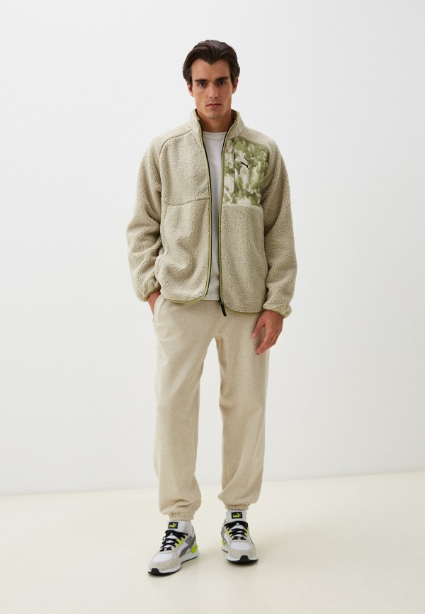 PUMA Олимпийка - PUMATECH HIKING IS A TEAM SPORT Sherpa Track Jacket - фото 2