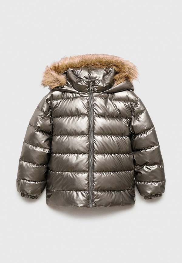 Mango Kids Куртка утепленная - ANORAK GLAM - фото 5