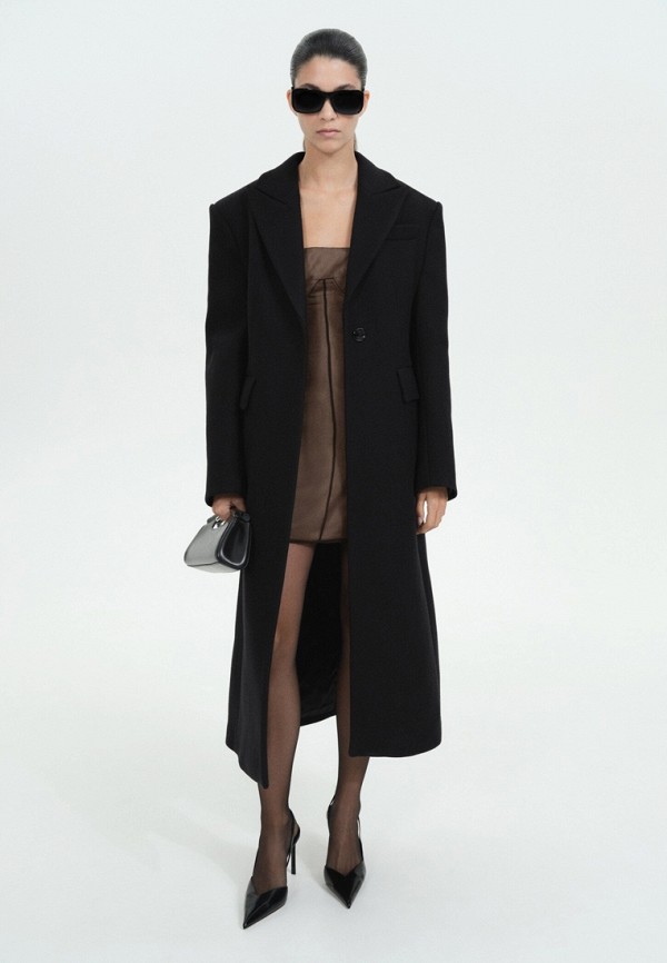 Mango Пальто однобортное - BLUSH - фото 1