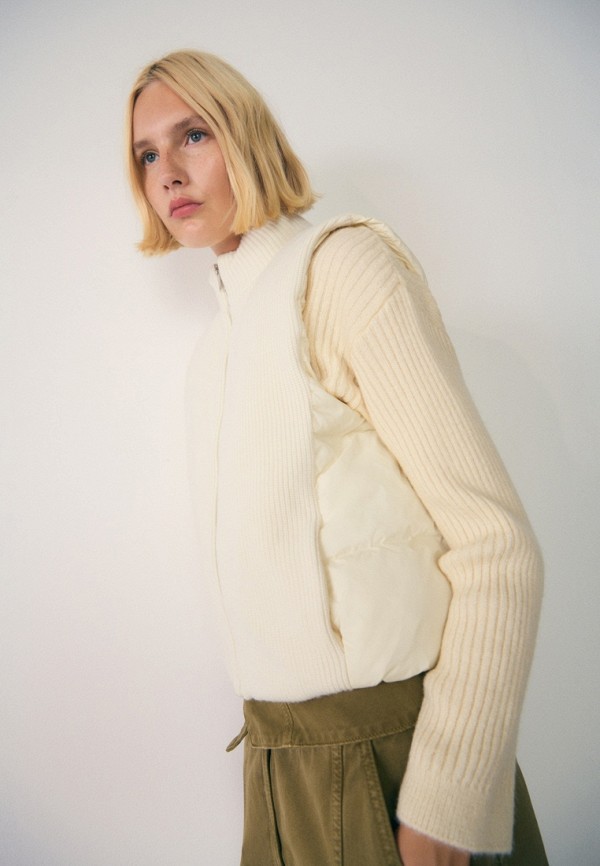 Mango Жилет утепленный - YAYA - фото 3