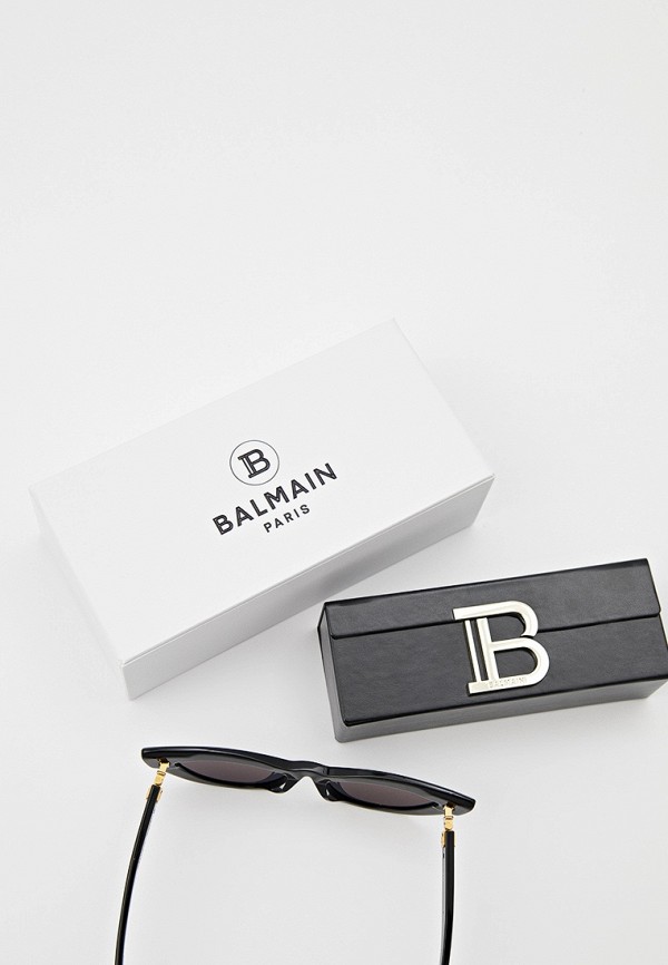 Balmain Очки солнцезащитные - JOLIE GLD - BLK - фото 4
