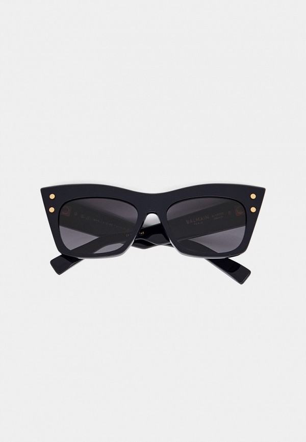 Balmain Очки солнцезащитные - B-II NVY - GLD - фото 1