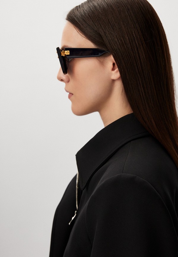 Balmain Очки солнцезащитные - B-II NVY - GLD - фото 6