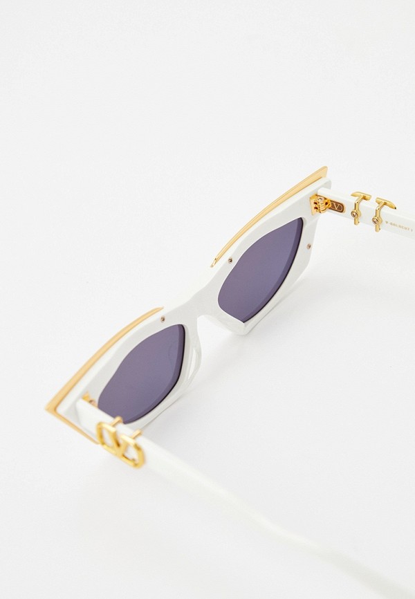 Valentino Очки солнцезащитные - V - GOLDCUT I WHT - GLD - фото 3