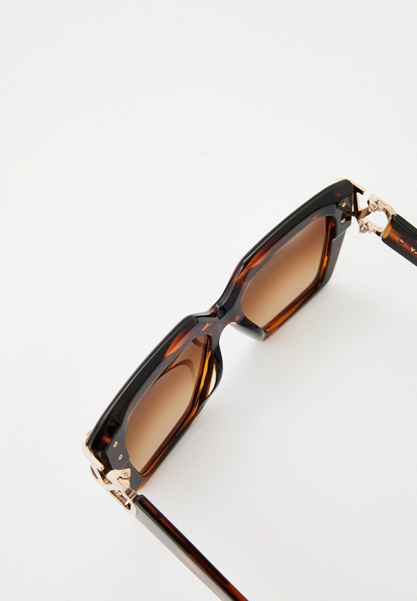 Valentino Очки солнцезащитные - V - UNO BRN - GLD - фото 3