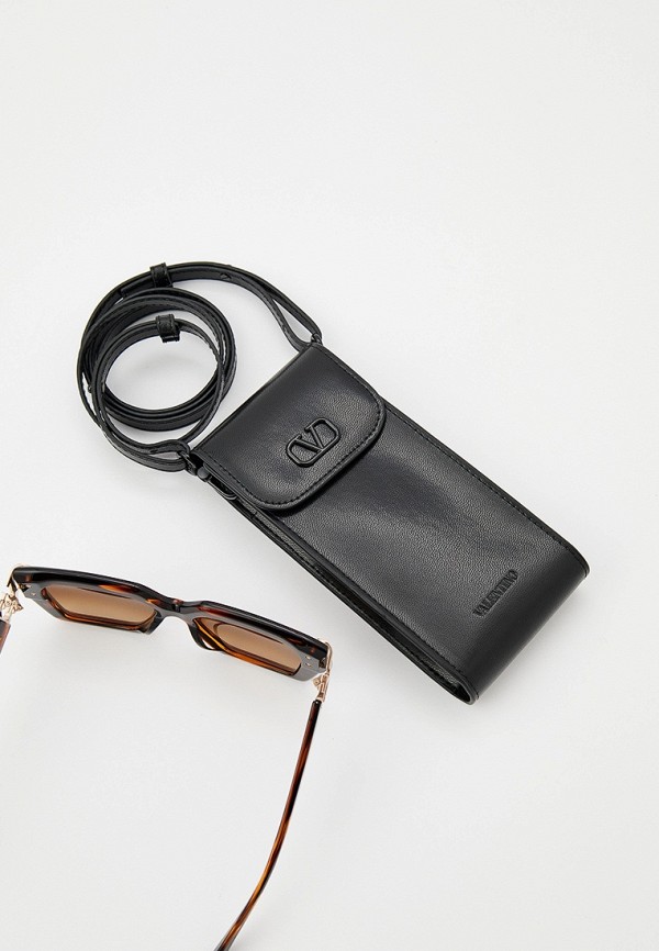 Valentino Очки солнцезащитные - V - UNO BRN - GLD - фото 4