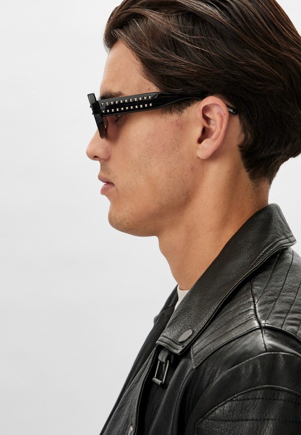 Valentino Очки солнцезащитные - V-CINQUE BLK-GLD - фото 6