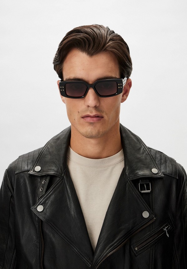 Valentino Очки солнцезащитные - V-CINQUE BLK-GLD - фото 5