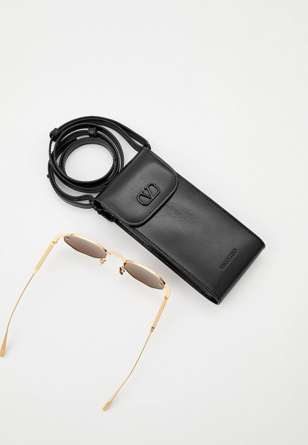 Valentino Очки солнцезащитные - V-STUD GLD - фото 4