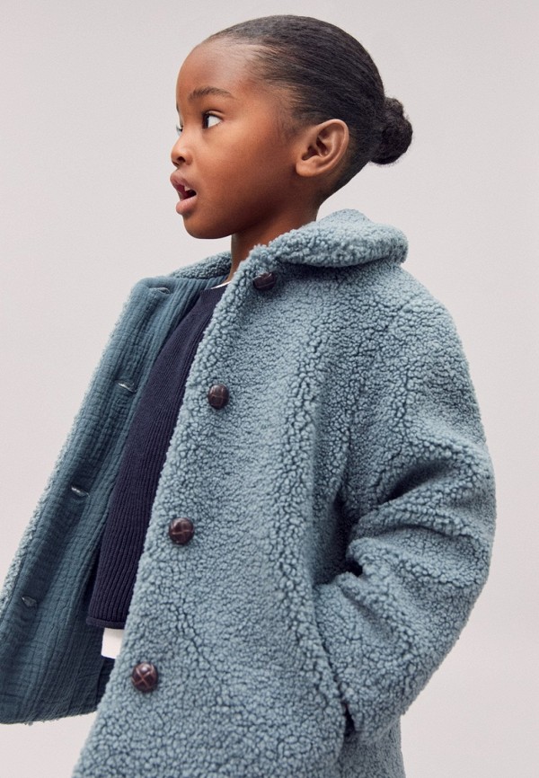 Mango Kids Полупальто - BLUE - фото 1