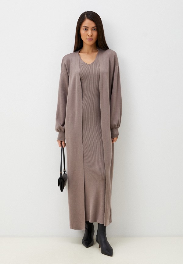 Diverius Платье и кардиган - фото 1