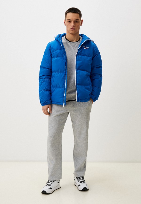 Reebok Пуховик - Q4D STRETCH VECTOR PUFFER JACKET - фото 2