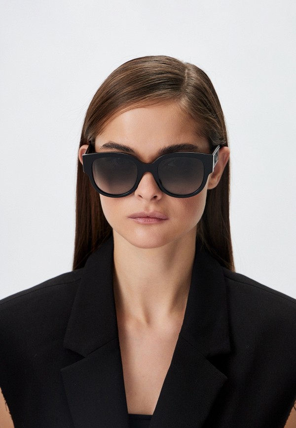 Dior Очки солнцезащитные - CD40021U 01B - фото 5