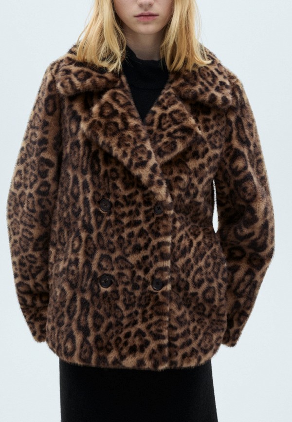 Mango Пальто меховое - FELINA - фото 5