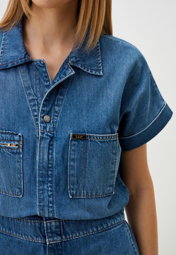 Lee Комбинезон джинсовый - фото 4