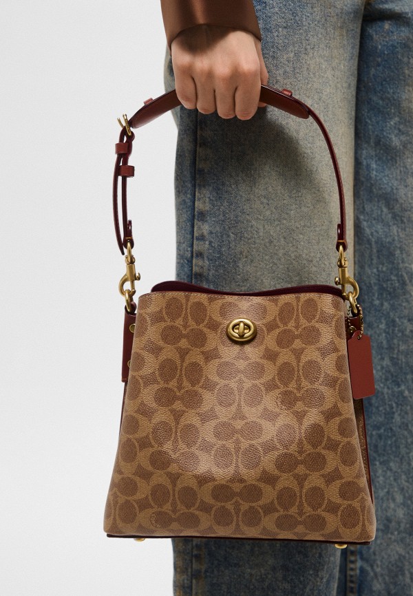 Coach Сумка и брелок - фото 6