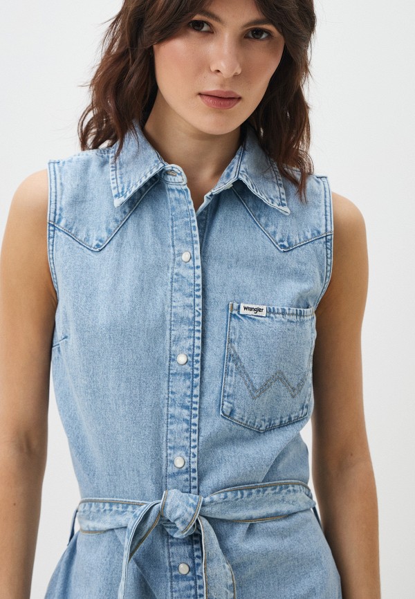 Wrangler Платье джинсовое - фото 4