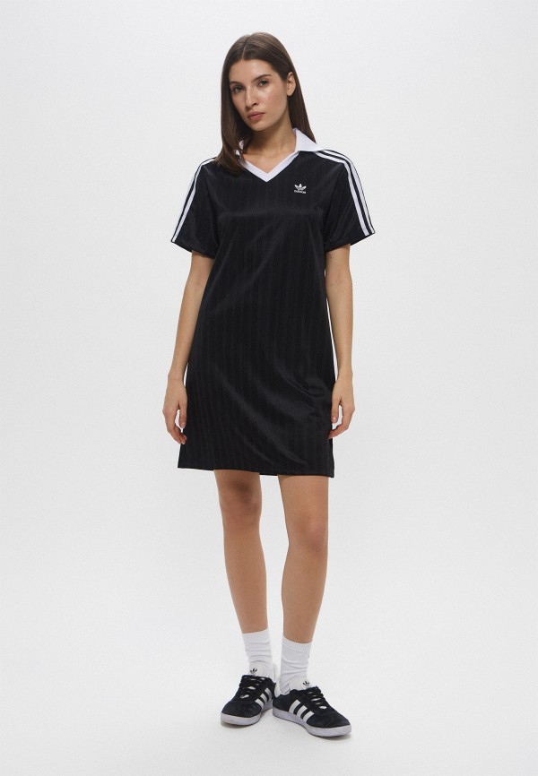 adidas Originals Платье - V-NECK SS DRESS - фото 2