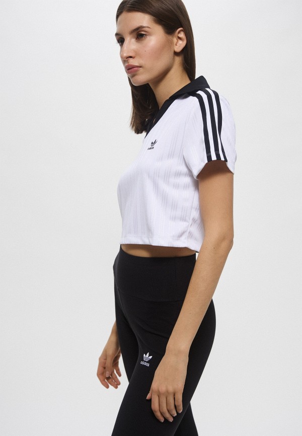 adidas Originals Поло - V-NECK POLO - фото 5