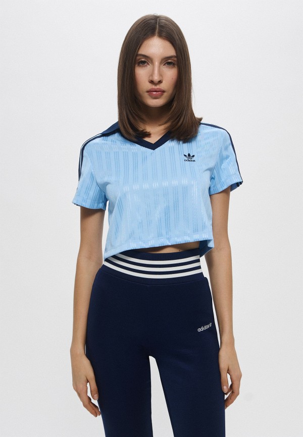 adidas Originals Поло - V-NECK POLO - фото 1