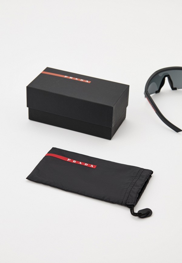 Prada Linea Rossa Очки солнцезащитные - PS 03ZS 1BO06F - фото 4