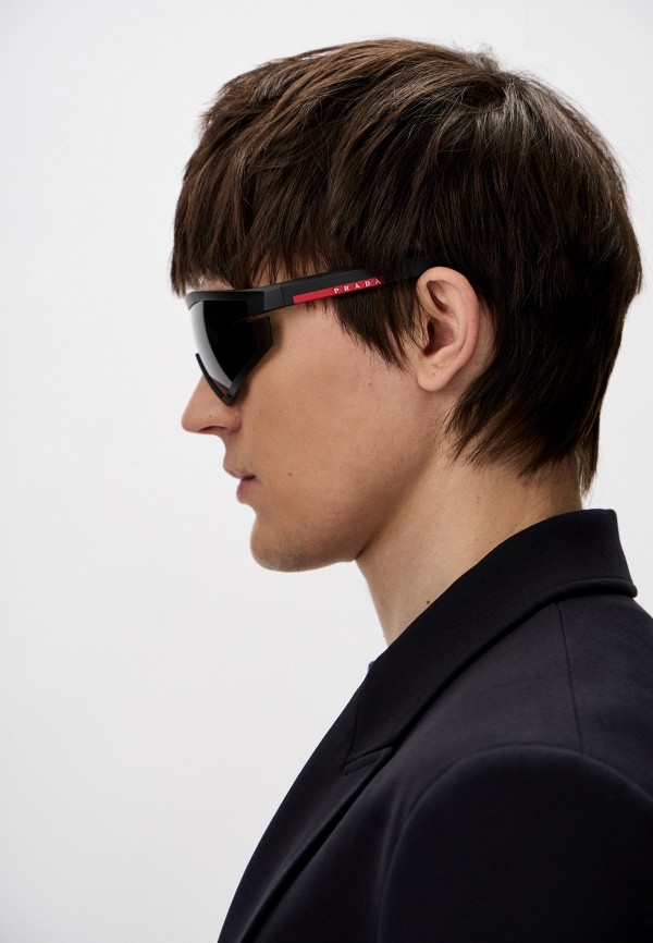 Prada Linea Rossa Очки солнцезащитные - PS 03ZS 1BO06F - фото 6