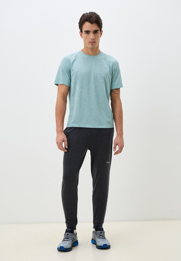 Saucony Футболка спортивная - STOPWATCH SHORT SLEEVE - фото 2