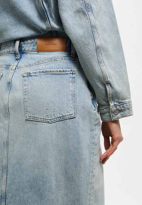 7 For All Mankind Платье джинсовое - фото 5