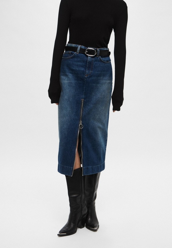 7 For All Mankind Юбка джинсовая - фото 1